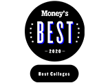 Money's Best Colleges 2020 Logo