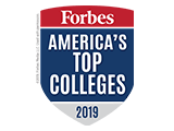 Forbes America's Top Colleges 2019 Logo