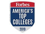 Forbes America's Top Colleges 2019 Logo