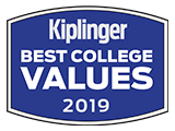 Kiplinger Best College Values Logo