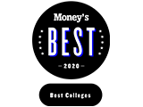 Money's Best Colleges 2020 Logo
