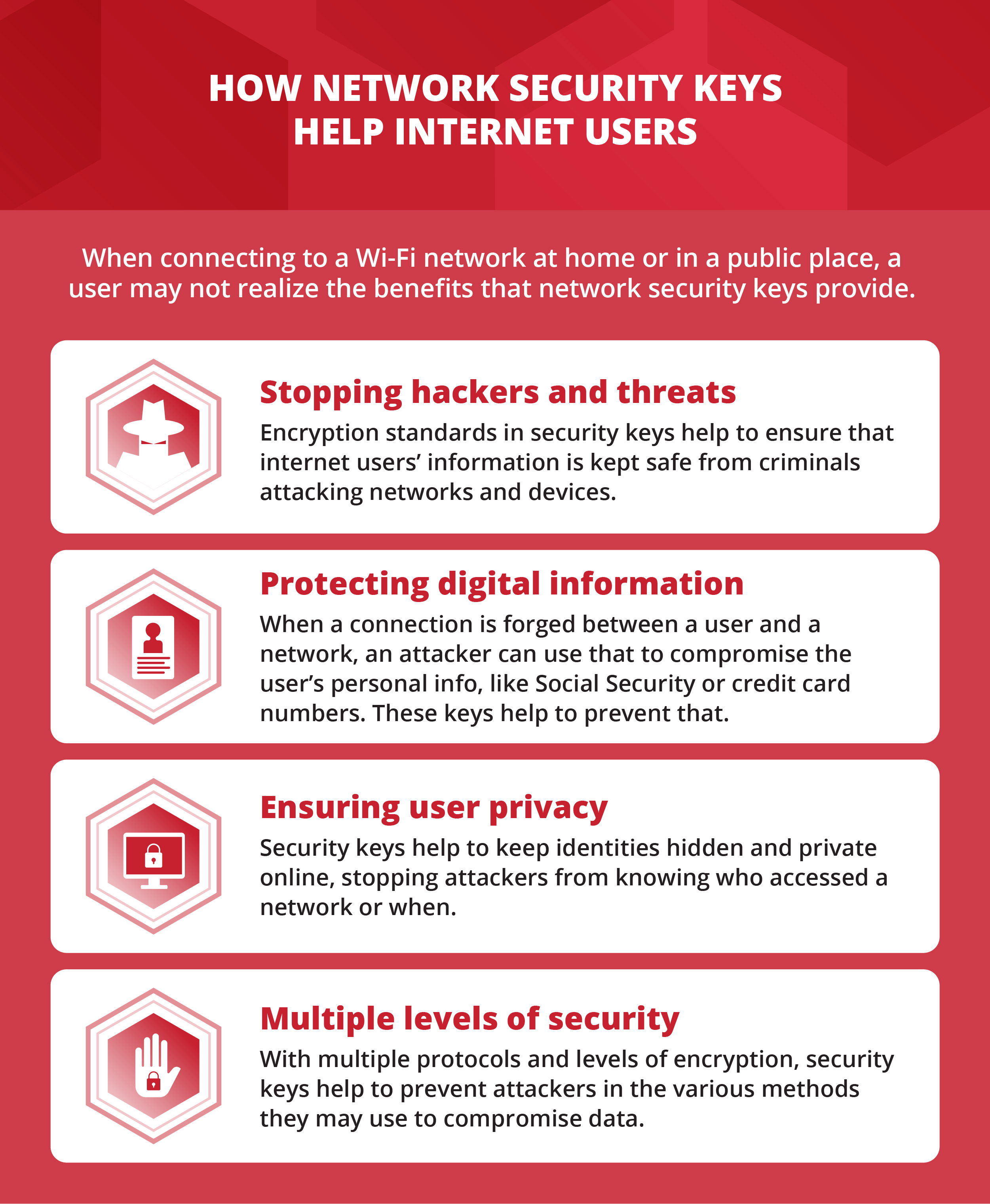 How network security keys help internet users