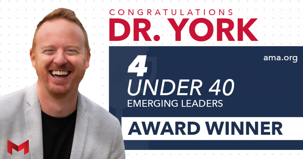 Maryville Professor Dr. York Marketing Award Winner