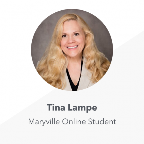 Headshot of Maryville Online Master's in Cybersecurity Student Tina Lampe